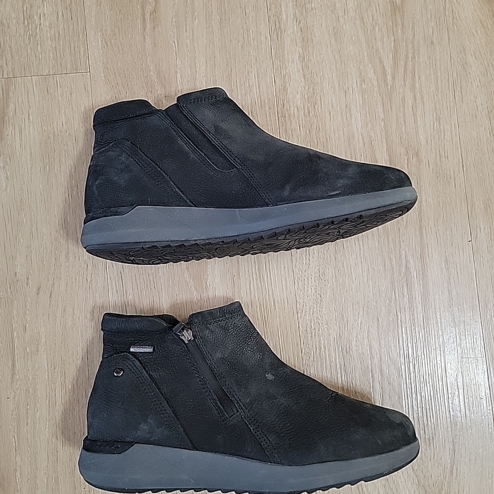 Cobb Hill By Rockport Skylar Black Waterproof Ankle Boot